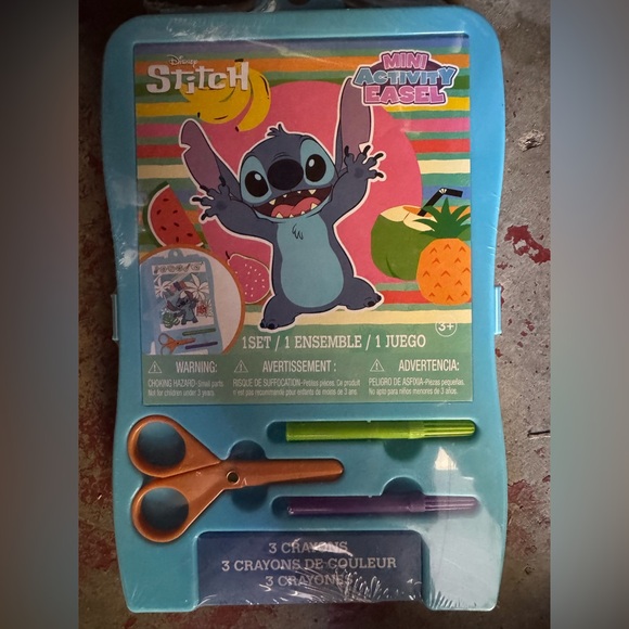 Disney Stitch Mini Activity Easel - Blue and Green - Picture 1 of 2
